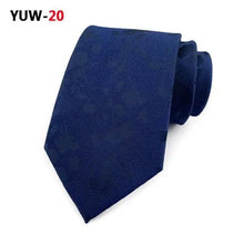 Load image into Gallery viewer, Men Business Elegant Necktie Design Silk Wedding Tie For Men Office Mens Fashion Formal Tie
