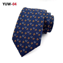 Load image into Gallery viewer, Men Business Elegant Necktie Design Silk Wedding Tie For Men Office Mens Fashion Formal Tie
