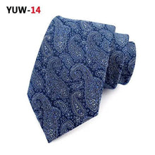 Load image into Gallery viewer, Men Business Elegant Necktie Design Silk Wedding Tie For Men Office Mens Fashion Formal Tie
