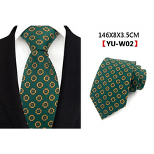 Load image into Gallery viewer, Men Business Elegant Necktie Design Silk Wedding Tie For Men Office Mens Fashion Formal Tie
