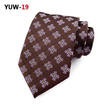 Load image into Gallery viewer, Men Business Elegant Necktie Design Silk Wedding Tie For Men Office Mens Fashion Formal Tie
