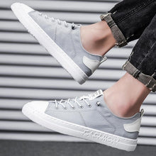 将图片加载到图库查看器，Men Casual Shoes Fashion Canvas Breathable Autumn Lace Up Comfortable Casual Shoes Outdoor Men Sneakers Womens Canvas Shoes Sneakers Low Top Tennis Shoes Casual Walking Shoes
