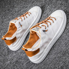 将图片加载到图库查看器，Men Casual Shoes Fashion Canvas Breathable Autumn Lace Up Comfortable Casual Shoes Outdoor Men Sneakers Womens Canvas Shoes Sneakers Low Top Tennis Shoes Casual Walking Shoes
