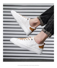 将图片加载到图库查看器，Men Casual Shoes Fashion Canvas Breathable Autumn Lace Up Comfortable Casual Shoes Outdoor Men Sneakers Womens Canvas Shoes Sneakers Low Top Tennis Shoes Casual Walking Shoes
