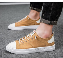 将图片加载到图库查看器，Men Casual Shoes Fashion Canvas Breathable Autumn Lace Up Comfortable Casual Shoes Outdoor Men Sneakers Womens Canvas Shoes Sneakers Low Top Tennis Shoes Casual Walking Shoes
