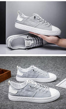 将图片加载到图库查看器，Men Casual Shoes Fashion Canvas Breathable Autumn Lace Up Comfortable Casual Shoes Outdoor Men Sneakers Womens Canvas Shoes Sneakers Low Top Tennis Shoes Casual Walking Shoes
