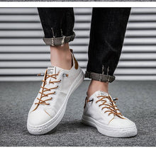 将图片加载到图库查看器，Men Casual Shoes Fashion Canvas Breathable Autumn Lace Up Comfortable Casual Shoes Outdoor Men Sneakers Womens Canvas Shoes Sneakers Low Top Tennis Shoes Casual Walking Shoes

