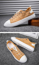 将图片加载到图库查看器，Men Casual Shoes Fashion Canvas Breathable Autumn Lace Up Comfortable Casual Shoes Outdoor Men Sneakers Womens Canvas Shoes Sneakers Low Top Tennis Shoes Casual Walking Shoes
