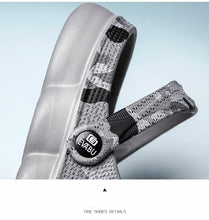 将图片加载到图库查看器，Men Causal Summer Sandals Garden Clogs Soft Memory Hospital Shoes Men Slip On Beach Water Sandals Anti-Skid Water Shoes Summer Garden Camouflage Men Walking Clogs
