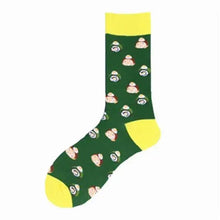 Load image into Gallery viewer, Men Cotton Socks Gradient Color Summer Style Long Wedding Sock Men  Knee High Business Socks Man Socks Men's Ladies Novelty Bright Colorful Patterned Cotton Socks
