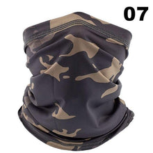将图片加载到图库查看器，Men Cycling Magic Face Scarf Bandana Half Mask Neck Hiking Sports Ice Silk Sun Protection Fishing Bicycle Bike Headband Military Camo Face Shield Cycling Bandana Fishing Buffet Sport Headband Scarf Military Shamash Tactical Desert Keffiyeh
