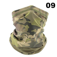 将图片加载到图库查看器，Men Cycling Magic Face Scarf Bandana Half Mask Neck Hiking Sports Ice Silk Sun Protection Fishing Bicycle Bike Headband Military Camo Face Shield Cycling Bandana Fishing Buffet Sport Headband Scarf Military Shamash Tactical Desert Keffiyeh
