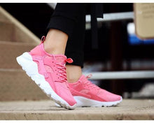 Load image into Gallery viewer, Men Elegant Sport Sneakers Summer Running Shoes Lace Up Outdoor Walking Running Tennis Shoes Slip On Walking Workout Sneakers Shoes Men Jogging Casual Lightweight Breathable Sneakers
