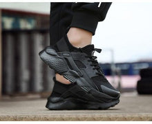 Load image into Gallery viewer, Men Elegant Sport Sneakers Summer Running Shoes Lace Up Outdoor Walking Running Tennis Shoes Slip On Walking Workout Sneakers Shoes Men Jogging Casual Lightweight Breathable Sneakers

