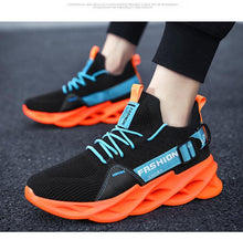 将图片加载到图库查看器，Men Fashion Breathable Sneakers Running Lightweight Casual Sport Shoes Slip On Breathable Walking Shoes Ultra Lightweight Casual Sport Gym Fashion Sneakers
