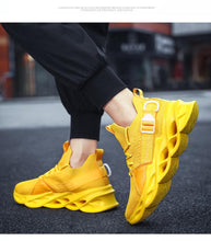 将图片加载到图库查看器，Men Fashion Breathable Sneakers Running Lightweight Casual Sport Shoes Slip On Breathable Walking Shoes Ultra Lightweight Casual Sport Gym Fashion Sneakers
