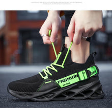 将图片加载到图库查看器，Men Fashion Breathable Sneakers Running Lightweight Casual Sport Shoes Slip On Breathable Walking Shoes Ultra Lightweight Casual Sport Gym Fashion Sneakers
