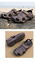 将图片加载到图库查看器，Men Flip Flops Sandals Summer Slippers Summer Beach Slippers Sandals Breathable Slip On Shoes Outdoor Home Slip On Walking Casual Fashion Clogs For Mens

