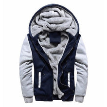 将图片加载到图库查看器，Men Hoodies Autumn Fashion Sweatshirt Men's Hoodie Jacket Hooded Jackets Winter Warm Coats Men's Heavyweight Winter Long Sleeves Sport Soft Sweatshirts
