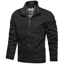 将图片加载到图库查看器，Men Lightweight Fashion Jacket Men New Casual Windbreaker Jacket Coats Windbreaker Jackets For Men Spring Autumn Casual Outdoor Waterproof Elegant Blue Slim Jackets
