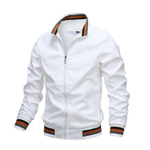 将图片加载到图库查看器，Men Lightweight Fashion Jacket Men New Casual Windbreaker Jacket Coats Windbreaker Jackets For Men Spring Autumn Casual Outdoor Waterproof Elegant Blue Slim Jackets
