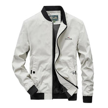 将图片加载到图库查看器，Men Lightweight Fashion Jacket Men New Casual Windbreaker Jacket Coats Windbreaker Jackets For Men Spring Autumn Casual Outdoor Waterproof Elegant Blue Slim Jackets
