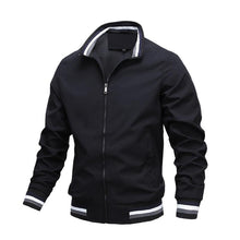 将图片加载到图库查看器，Men Lightweight Fashion Jacket Men New Casual Windbreaker Jacket Coats Windbreaker Jackets For Men Spring Autumn Casual Outdoor Waterproof Elegant Blue Slim Jackets
