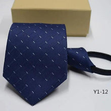 Load image into Gallery viewer, Men Modern Design Adjustable Band Patterned Necktie For Men Casual Dress Party Wedding Suit Bridegroom Necktie
