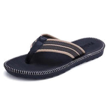 将图片加载到图库查看器，Men Modern Lightweight Slippers Non-Slip Flip Flops Stylish Design Durable Slippers Comfortable Indoor Sandals Classic Outdoor Slides Waterproof Flip Flops For Men
