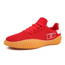 将图片加载到图库查看器，Men's Black Sneakers Mesh Breathable Shoes Male Fashion Black Athletic Footwear Flat Casual Walking Shoes Breathable Casual Shoes Couple Fashion Lace Up Mens Sneakers
