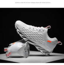 Load image into Gallery viewer, Men's Breathable Mesh Lace Running Shoes Outdoor Fitness Training Sports Shoes Non-slip Wear-resistant Casual Couple Sport Running Athletic Non Slip Fashion Sneakers
