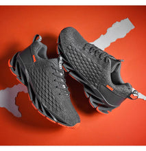 Load image into Gallery viewer, Men's Breathable Mesh Lace Running Shoes Outdoor Fitness Training Sports Shoes Non-slip Wear-resistant Casual Couple Sport Running Athletic Non Slip Fashion Sneakers
