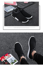 Load image into Gallery viewer, Men's Breathable Running Shoes Casual Fashion Outdoor White Espadrilles Sports Shoes Light Socks Lightweight Breathable Walking Running Shoes Mesh Workout Casual Sports Men's Jogging Sneakers
