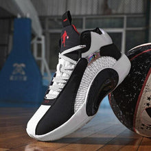 将图片加载到图库查看器，Men's Casual Breathable Comfortable Cushioned Soft Professional Sports Basketball Shoes Outdoor Street Sports Shoes Lightning Professional Anti Slip Sports Shoes For Running Walking
