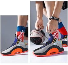 将图片加载到图库查看器，Men's Casual Breathable Comfortable Cushioned Soft Professional Sports Basketball Shoes Outdoor Street Sports Shoes Lightning Professional Anti Slip Sports Shoes For Running Walking
