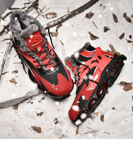 Load image into Gallery viewer, Men's Casual Sneakers Velvet New Winter Cold-Resistant Comfortable Warm Sports Shoes Winter Snow Boots Outdoor Hiking Shoes Fur Lined Warm Boots
