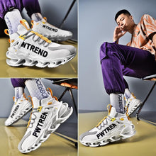 Load image into Gallery viewer, Men's Casual Sports Increase Fashion Reflective Blade Running Sneakers Luxury Walking Gym Shoes High Quality Breathable Mesh Sneakers For Jogging Walking Athletics Trainer Sports Sneakers
