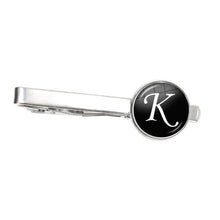 Load image into Gallery viewer, Men's Fashion 26 Alphabet Letters Tie Clips Personality Name Letters Jewelry Letter Tie Clip Men's Fashion Tie Pin Buckle Clip Tie Decoration Suit Accessories  Men Necktie Clip Pin Suit Accessories Gift
