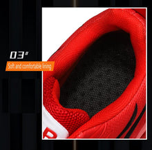 Load image into Gallery viewer, Men's Flame Printed Sneakers Flying Weave Sports Comfortable Running Outdoor Men Athletic Shoes Breathable Casual Sports High Quality Sport Design Sneaker
