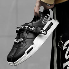将图片加载到图库查看器，Men's High Quality Top Fashion Leather Sneakers Trend Comfortable Man Casual Shoes Outdoor Non-slip Breathable Mens Basketball Luxury Fashion Running Sneakers
