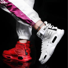 将图片加载到图库查看器，Men's High Quality Top Fashion Leather Sneakers Trend Comfortable Man Casual Shoes Outdoor Non-slip Breathable Mens Basketball Luxury Fashion Running Sneakers

