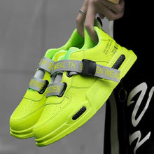 将图片加载到图库查看器，Men's High Quality Top Fashion Leather Sneakers Trend Comfortable Man Casual Shoes Outdoor Non-slip Breathable Mens Basketball Luxury Fashion Running Sneakers
