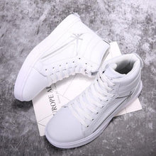 将图片加载到图库查看器，Men's High Top Sneakers Breathable Street Sports Shoes Hip Hop Trendy Style Casual Shoes Fashion Sneakers Breathable Comfort Walking Mens Sneakers

