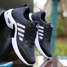 将图片加载到图库查看器，Men's  Leather Autumn Shoes Casual Sneakers Tennis Fashion White Trainers Sneakers Casual Leather Fashion Sneakers Breathable Sports Running Sneakers
