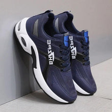 将图片加载到图库查看器，Men's  Leather Autumn Shoes Casual Sneakers Tennis Fashion White Trainers Sneakers Casual Leather Fashion Sneakers Breathable Sports Running Sneakers

