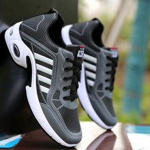 将图片加载到图库查看器，Men's  Leather Autumn Shoes Casual Sneakers Tennis Fashion White Trainers Sneakers Casual Leather Fashion Sneakers Breathable Sports Running Sneakers
