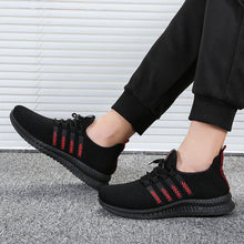 Load image into Gallery viewer, Men's Lightweight Running Shoes New Summer Comfortable And Breathable Sports Outdoor Fashion Sneakers Slip On Lightweight Athletic Fashion Casual Breathable Shoes For Walking Running Jogging

