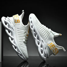 Load image into Gallery viewer, Men's Luxury Sneakers Autumn Mens Casual Shoes Lace-Up Breathable Light Running Tenis Shoes Modern Sneakers Breathable Black Trendy Sneakers
