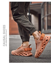Load image into Gallery viewer, Men's Luxury Sneakers Autumn Mens Casual Shoes Lace-Up Breathable Light Running Tenis Shoes Modern Sneakers Breathable Black Trendy Sneakers
