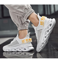 Load image into Gallery viewer, Men's Luxury Sneakers Autumn Mens Casual Shoes Lace-Up Breathable Light Running Tenis Shoes Modern Sneakers Breathable Black Trendy Sneakers
